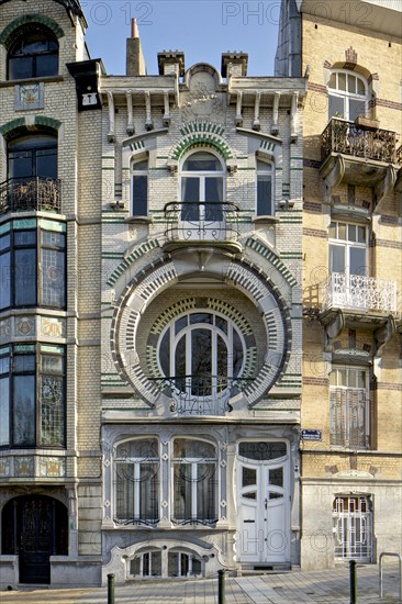 Maison Nelissen, Brussels, Belgium, (1905), c2014-c2017. Artist: Alan John Ainsworth.