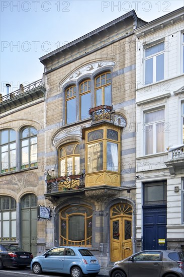 Maison-Atelier Louise de Hem, 15-17 Rue Darwin, Brussels, Belgium, (1902-1905), c2014-c2017. Artist: Alan John Ainsworth.