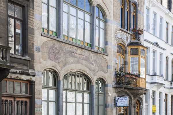 Maison-Atelier Louise de Hem, 15-17 Rue Darwin, Brussels, Belgium, (1902-1905), c2014-c2017. Artist: Alan John Ainsworth.