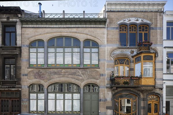 Maison-Atelier Louise de Hem, 15-17 Rue Darwin, Brussels, Belgium, (1902-1905), c2014-c2017. Artist: Alan John Ainsworth.