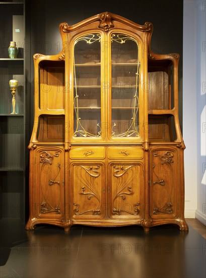 Vitrine for a dining room, Paris, France, 1899-1900, (2015). Artist: Alan John Ainsworth.