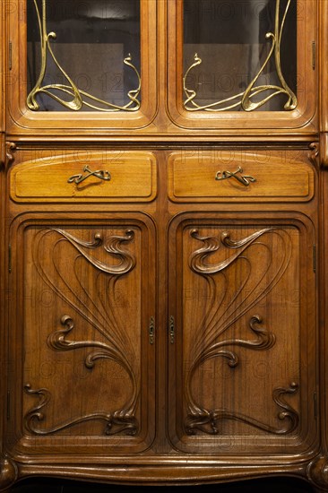 Vitrine for a dining room, Paris, France, 1899-1900, (2015). Artist: Alan John Ainsworth.