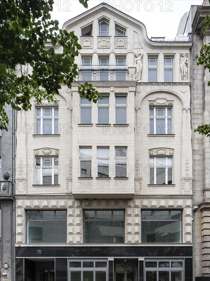Haus Hillbrich, Mauerstrasse 76, Berlin, Germany, (1908), 2018. Artist: Alan John Ainsworth.