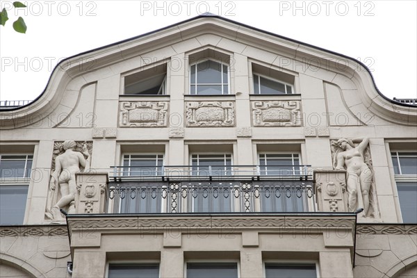 Haus Hillbrich, Mauerstrasse 76, Berlin, Germany, (1908), 2018. Artist: Alan John Ainsworth.
