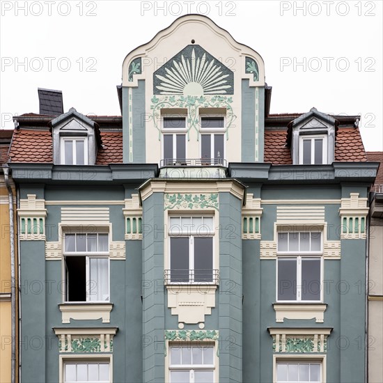 Jugenstil House, Graben 32, Weimar, Germany, (1904), 2018. Artist: Alan John Ainsworth.