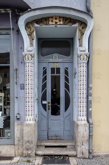 Jugenstil House, Graben 39, Weimar, Germany, (1904), 2018. Artist: Alan John Ainsworth.