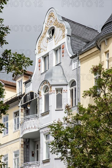 Jugenstil House, Graben 39, Weimar, Germany, (1904), 2018. Artist: Alan John Ainsworth.