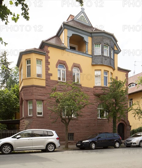 Art Nouveau residence, Cranachstrasse 3, Weimar, Germany, 2018. Artist: Alan John Ainsworth.