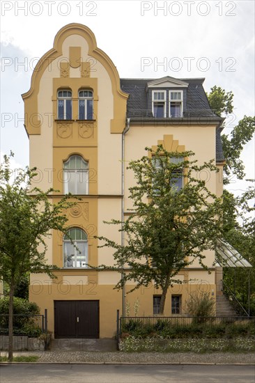 Jugendstil villa, Cranachstrasse 17, Weimar, Germany, (1905), 2018. Artist: Alan John Ainsworth.