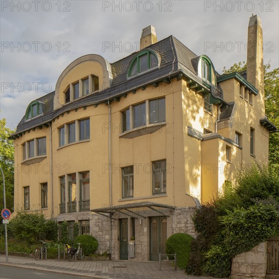 Haus Hennenberg, Gutenberg Strasse 1a, Weimar, Germany, (1913-14), 2018. Artist: Alan John Ainsworth.