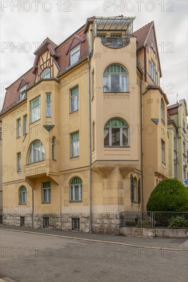 Jugendstil villa, Triererstrasse 75, Weimar, Germany, (1903-1904), 2018.  Artist: Alan John Ainsworth.