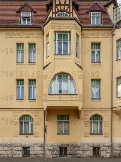 Jugendstil villa, Triererstrasse 75, Weimar, Germany, (1903-1904), 2018. Artist: Alan John Ainsworth.