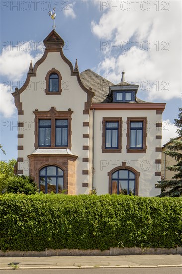 Jugendstil Villa, Humboldstrasse 31, Weimar, Germany, 2018. Artist: Alan John Ainsworth.