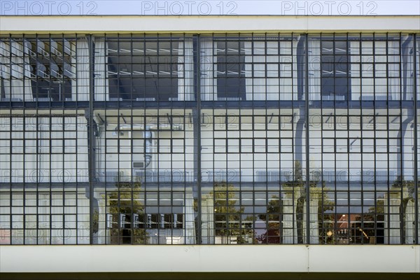 The Bauhaus building, Dessau, Germany, 2018. Artist: Alan John Ainsworth.