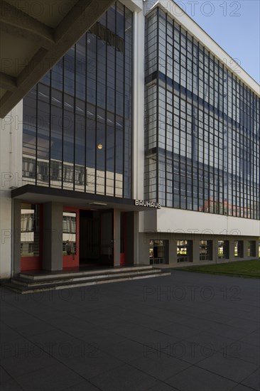 The Bauhaus building, Dessau, Germany, 2018. Artist: Alan John Ainsworth.