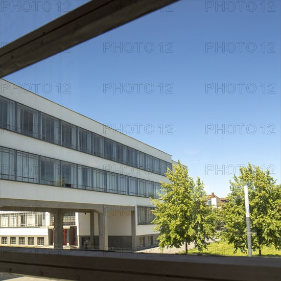 The Bauhaus building, Dessau, Germany, 2018.  Artist: Alan John Ainsworth.