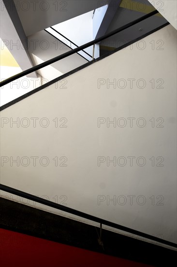 Main staircase. The Bauhaus building, Dessau, Germany, 2018.  Artist: Alan John Ainsworth.