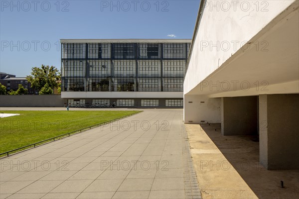 The Bauhaus building, Dessau, Germany, 2018.  Artist: Alan John Ainsworth.