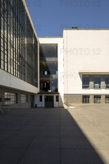 The Bauhaus building, Dessau, Germany, 2018.  Artist: Alan John Ainsworth.