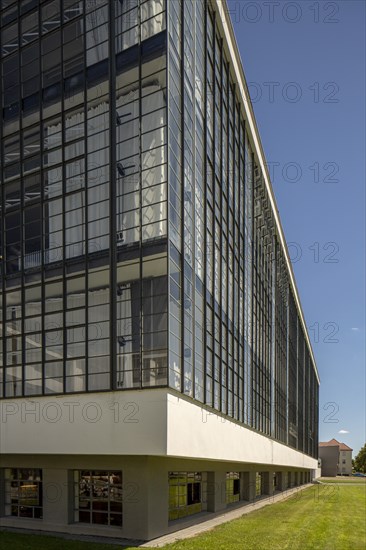 The Bauhaus building, Dessau, Germany, 2018.  Artist: Alan John Ainsworth.