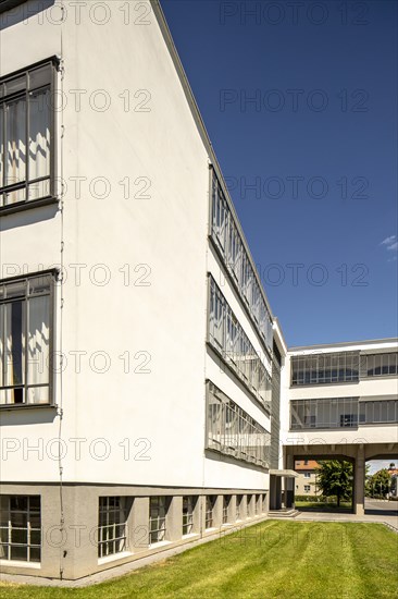 The Bauhaus building, Dessau, Germany, 2018.  Artist: Alan John Ainsworth.