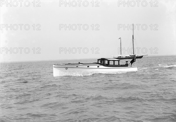 Wolseley launch, 1914. Creator: Kirk & Sons of Cowes.