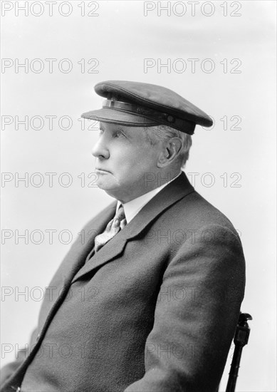 Portrait of an elderly man in a uniform, (Isle of Wight?), c1935. Creator: Kirk & Sons of Cowes.