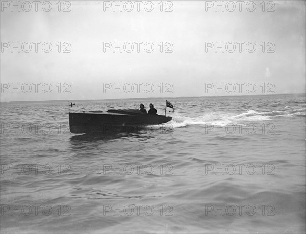 Wolseley hydroplane, 1912. Creator: Kirk & Sons of Cowes.