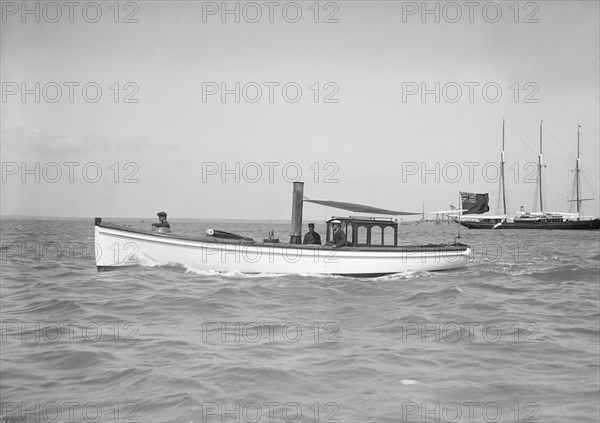 W. White & Sons launch, 1911. Creator: Kirk & Sons of Cowes.