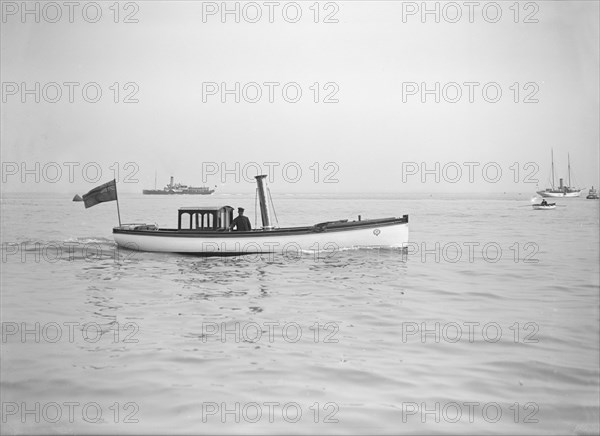 Belinda's launch, 1911. Creator: Kirk & Sons of Cowes.