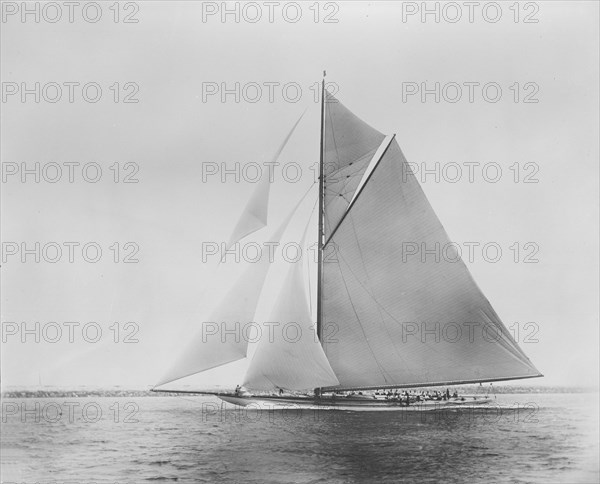 America's Cup challenger 'Shamrock III'. Creator: Kirk & Sons of Cowes.