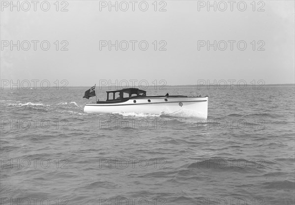 Wolseley launch, 1914. Creator: Kirk & Sons of Cowes.