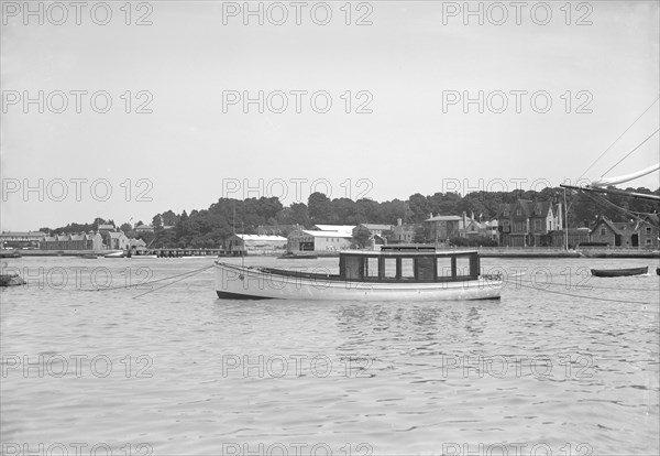 Mitcham launch, 1911. Creator: Kirk & Sons of Cowes.