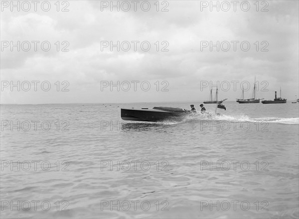 A Wolseley hydroplane, 1912. Creator: Kirk & Sons of Cowes.