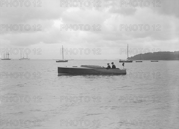 Wolseley hydroplane, 1912. Creator: Kirk & Sons of Cowes.