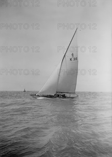 The 6 Metre 'Bathsheba', 1933. Creator: Kirk & Sons of Cowes.