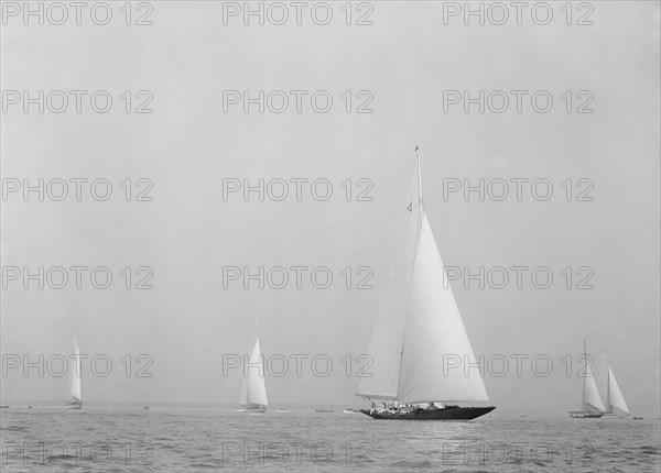 The America's Cup challenger 'Endeavour', 1935. Creator: Kirk & Sons of Cowes.