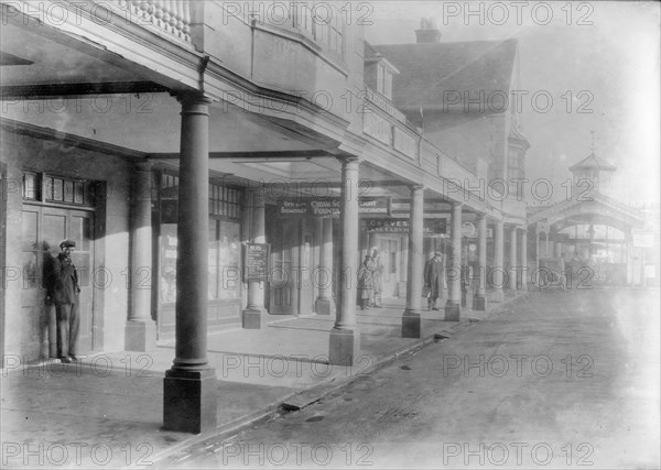 The Arcade Cowes, 1931. Creator: Kirk & Sons of Cowes.