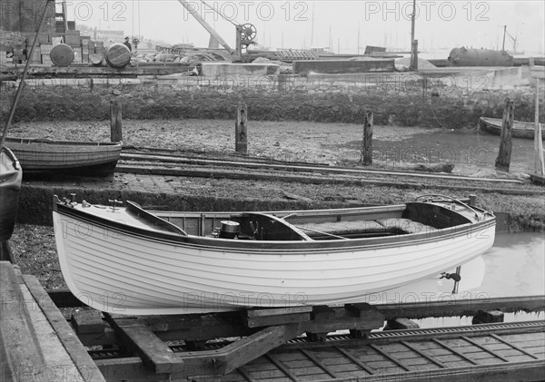 Mitcham launch, 1913. Creator: Kirk & Sons of Cowes.