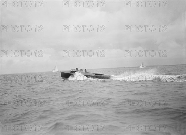 Motor launch, 1932. Creator: Kirk & Sons of Cowes.