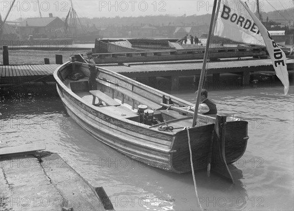 Mitcham launch, 1912. Creator: Kirk & Sons of Cowes.