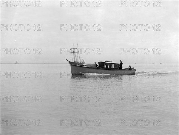 Mitcham cabin cruiser, 1914. Creator: Kirk & Sons of Cowes.