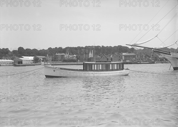 Mitcham motor launch, 1911. Creator: Kirk & Sons of Cowes.