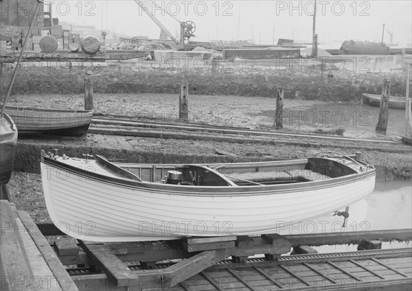 Mitcham launch, 1913. Creator: Kirk & Sons of Cowes.