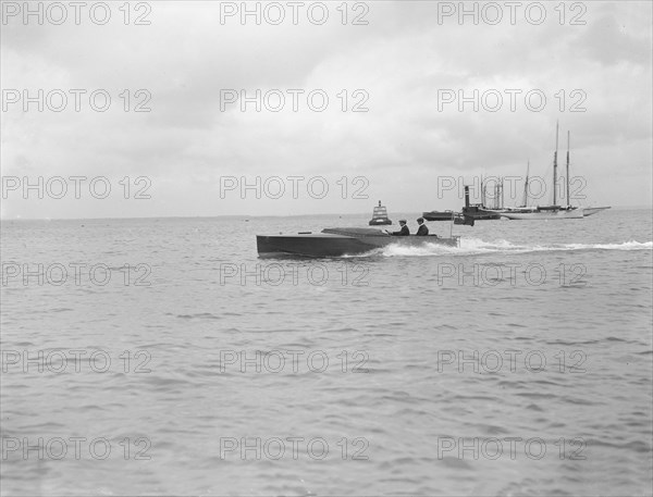 Wolseley hydroplane, 1912. Creator: Kirk & Sons of Cowes.