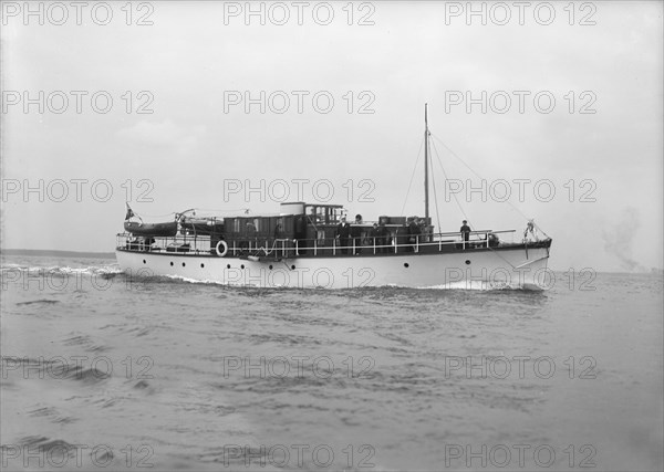 The motor yacht 'Albany', 1934. Creator: Kirk & Sons of Cowes.