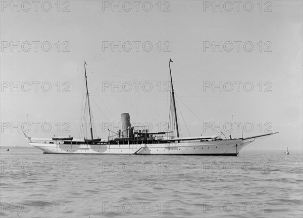 The 664 ton steam yacht North Star, 1911. Creator: Kirk & Sons of Cowes.