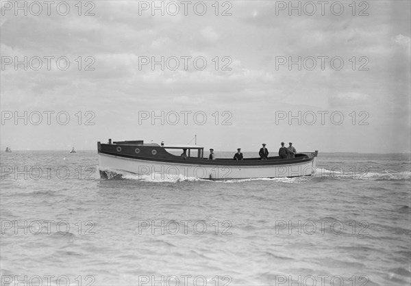 Mitcham motor launch, 1911. Creator: Kirk & Sons of Cowes.