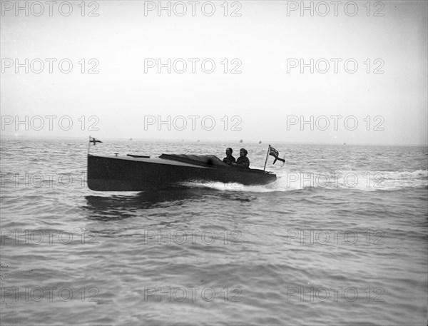 Wolseley hydroplane, 1912. Creator: Kirk & Sons of Cowes.