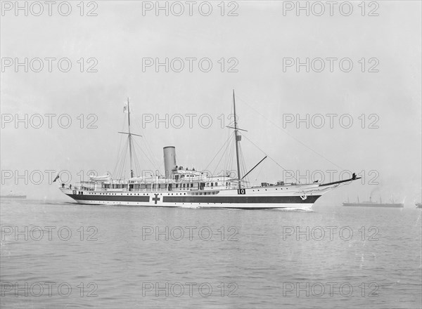 Steam yacht 'Liberty', 1914. Creator: Kirk & Sons of Cowes.